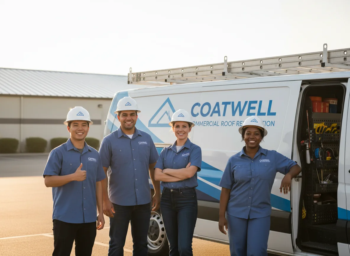 Commercial roof coating company in Central Point, OR